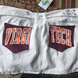 VIRGINIA TECH MINI SKIRT-******BRAND NEW w/TAGS size Large  VTech